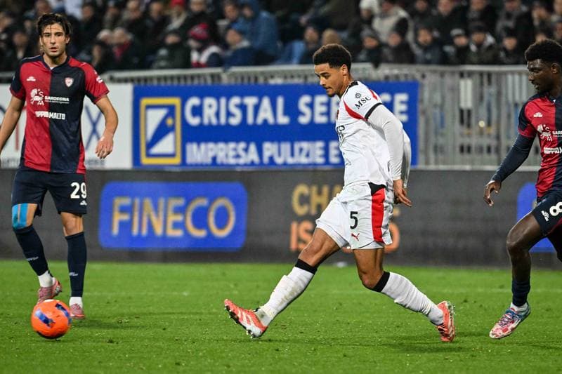 Football. Serie A. Cagliari Calcio - AC Milan. 02.01.2026