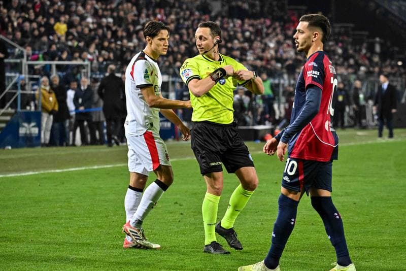 Football. Serie A. Cagliari Calcio - AC Milan. 02.01.2026