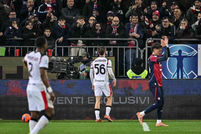 Football. Serie A. Cagliari Calcio - AC Milan. 02.01.2026
