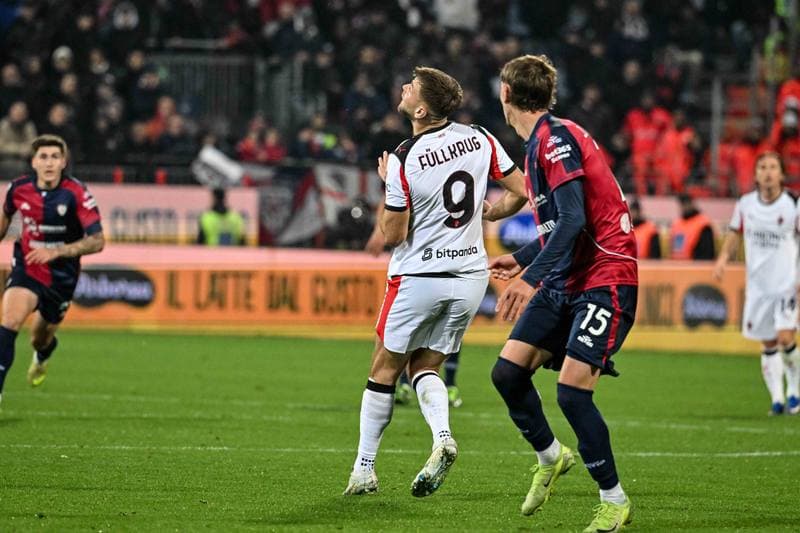 Football. Serie A. Cagliari Calcio - AC Milan. 02.01.2026