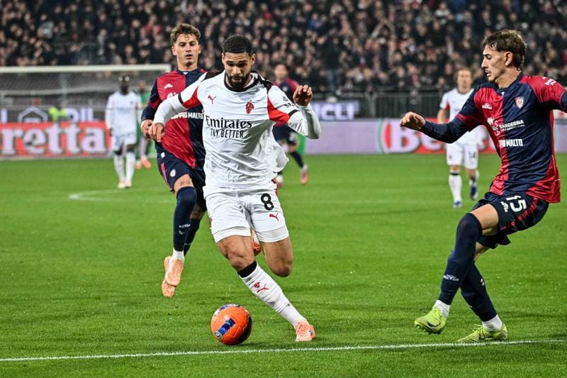 Football. Serie A. Cagliari Calcio - AC Milan. 02.01.2026