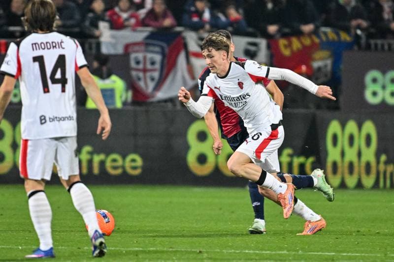 Football. Serie A. Cagliari Calcio - AC Milan. 02.01.2026
