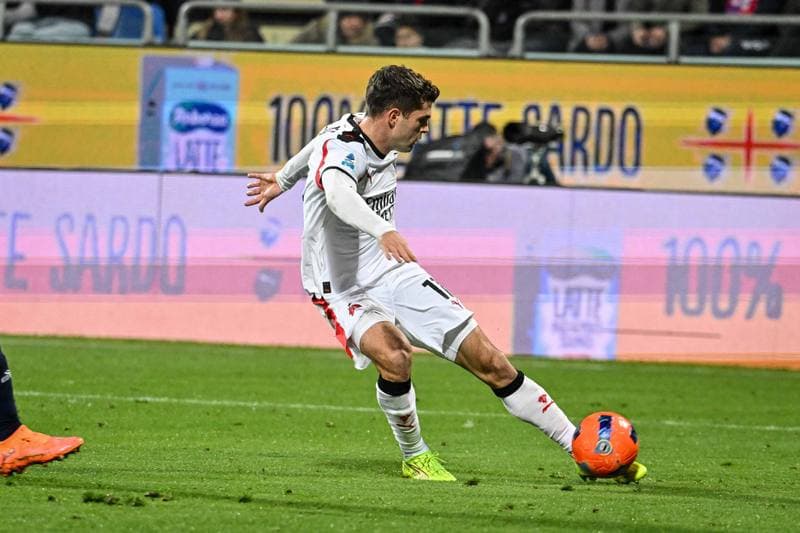 Football. Serie A. Cagliari Calcio - AC Milan. 02.01.2026