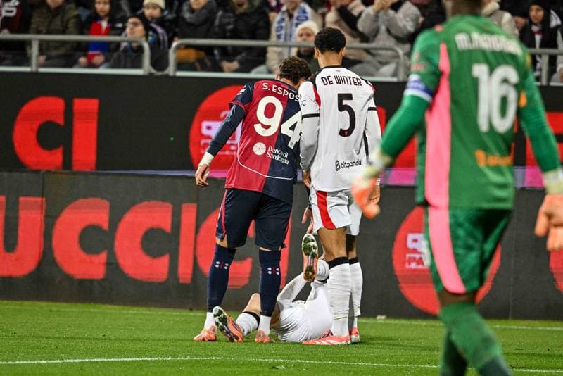 Football. Serie A. Cagliari Calcio - AC Milan. 02.01.2026