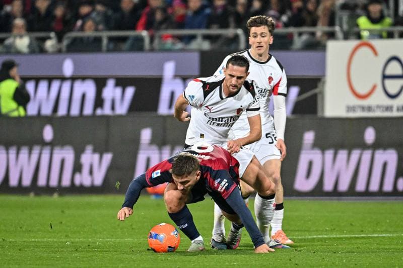 Football. Serie A. Cagliari Calcio - AC Milan. 02.01.2026