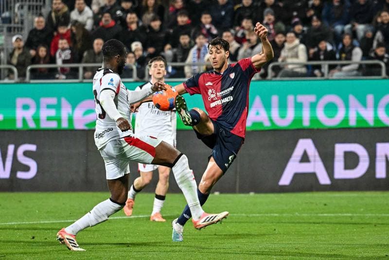 Football. Serie A. Cagliari Calcio - AC Milan. 02.01.2026