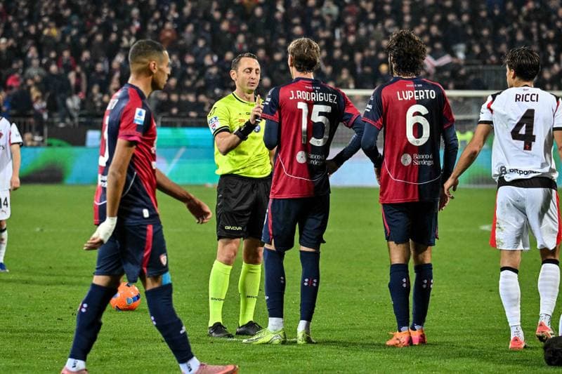 Football. Serie A. Cagliari Calcio - AC Milan. 02.01.2026