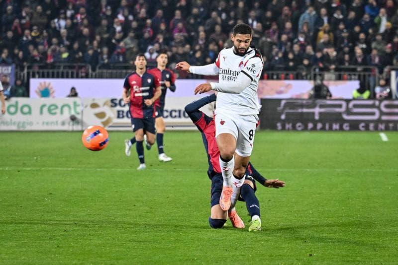 Football. Serie A. Cagliari Calcio - AC Milan. 02.01.2026
