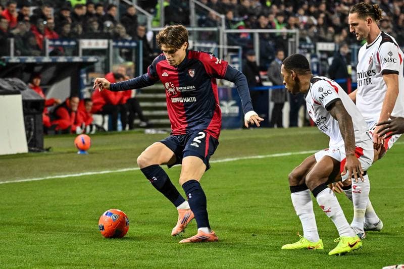 Football. Serie A. Cagliari Calcio - AC Milan. 02.01.2026