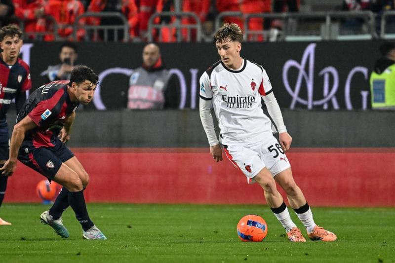 Football. Serie A. Cagliari Calcio - AC Milan. 02.01.2026