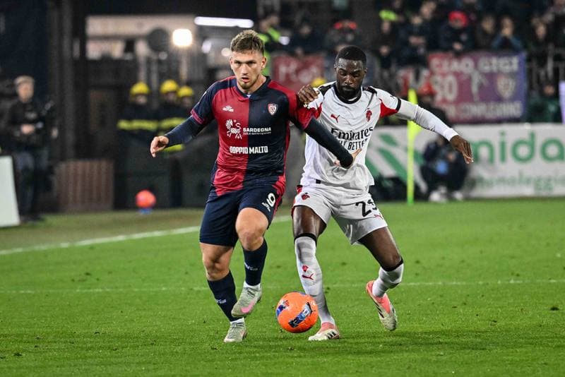 Football. Serie A. Cagliari Calcio - AC Milan. 02.01.2026