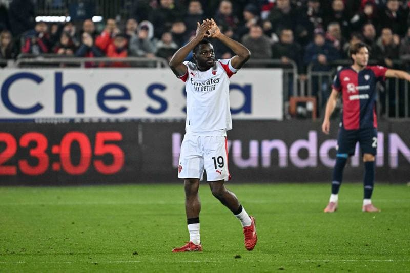 Football. Serie A. Cagliari Calcio - AC Milan. 02.01.2026