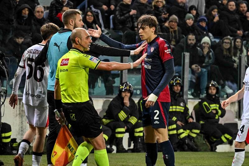 Football. Serie A. Cagliari Calcio - AC Milan. 02.01.2026