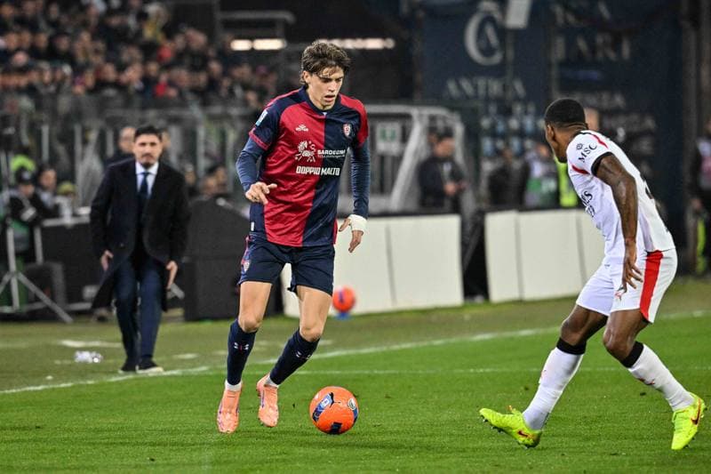 Football. Serie A. Cagliari Calcio - AC Milan. 02.01.2026