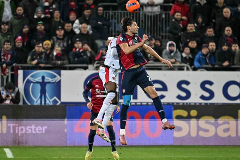Football. Serie A. Cagliari Calcio - AC Milan. 02.01.2026