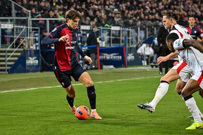 Football. Serie A. Cagliari Calcio - AC Milan. 02.01.2026