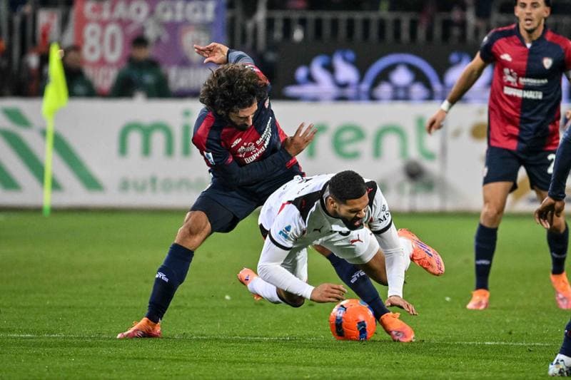 Football. Serie A. Cagliari Calcio - AC Milan. 02.01.2026