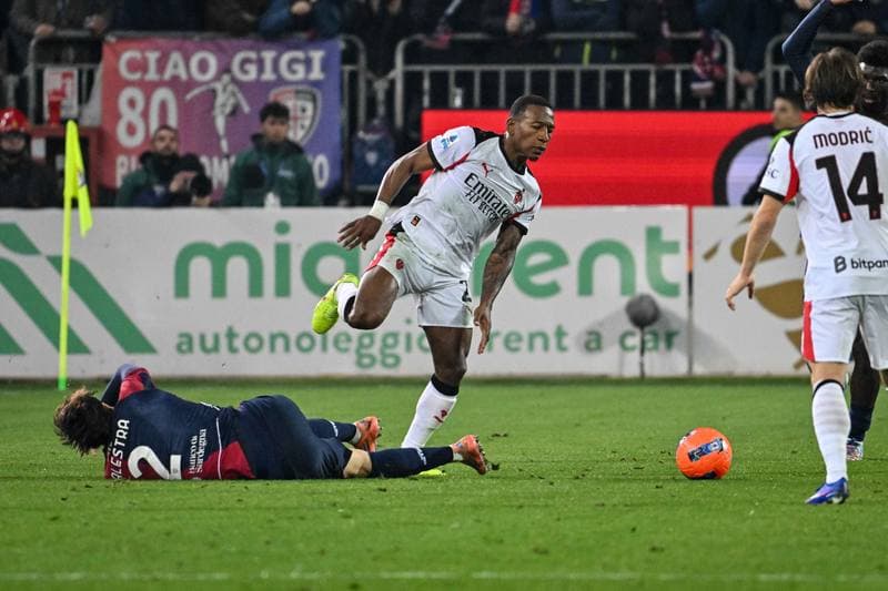 Football. Serie A. Cagliari Calcio - AC Milan. 02.01.2026
