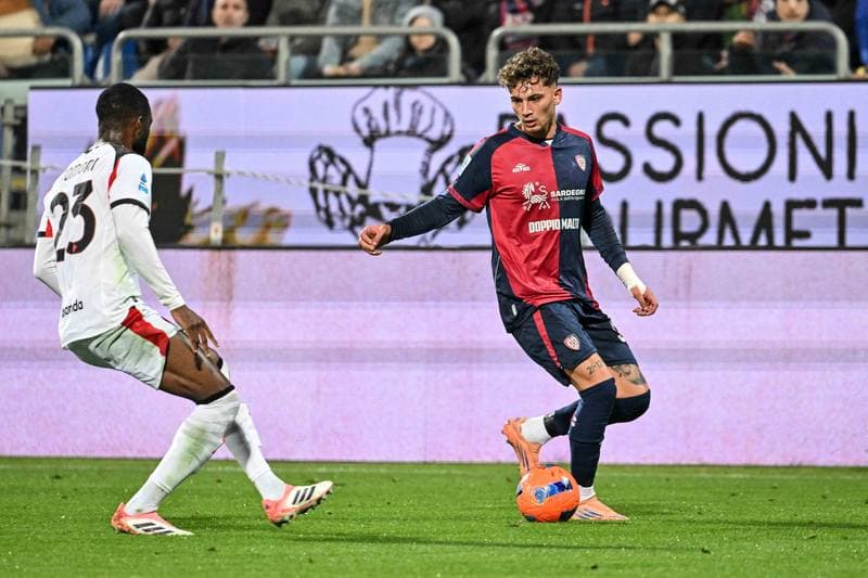 Football. Serie A. Cagliari Calcio - AC Milan. 02.01.2026