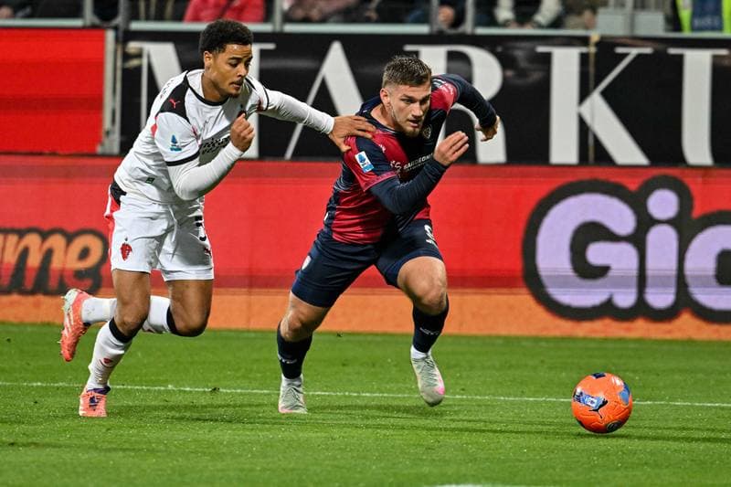 Football. Serie A. Cagliari Calcio - AC Milan. 02.01.2026