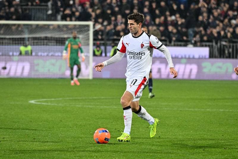 Football. Serie A. Cagliari Calcio - AC Milan. 02.01.2026