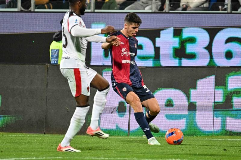 Football. Serie A. Cagliari Calcio - AC Milan. 02.01.2026