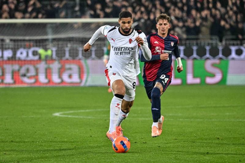 Football. Serie A. Cagliari Calcio - AC Milan. 02.01.2026