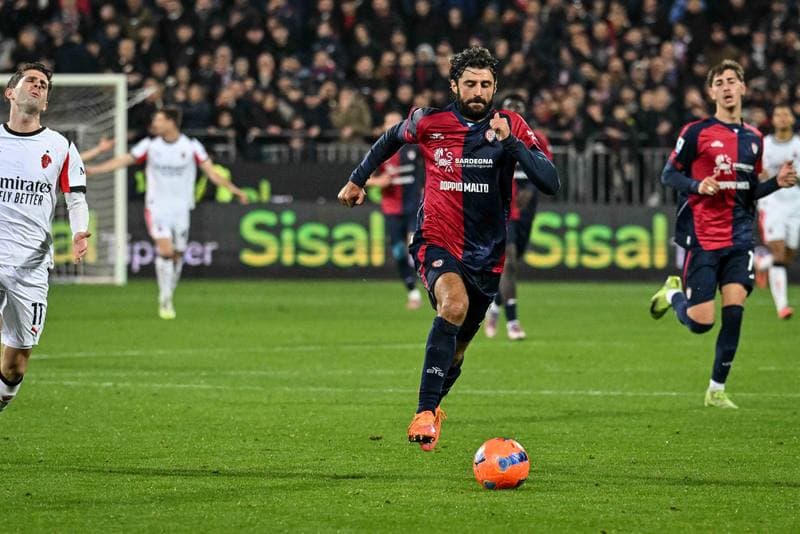 Football. Serie A. Cagliari Calcio - AC Milan. 02.01.2026