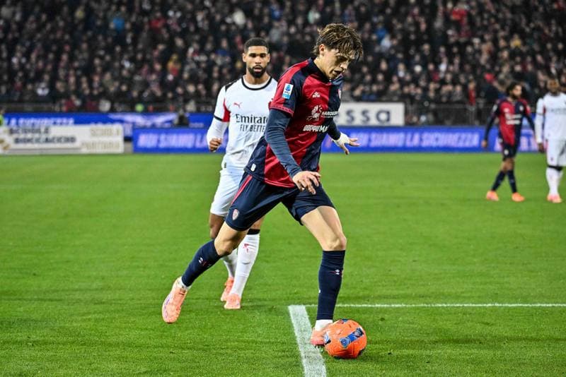 Football. Serie A. Cagliari Calcio - AC Milan. 02.01.2026