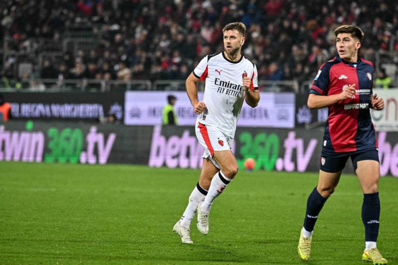 Football. Serie A. Cagliari Calcio - AC Milan. 02.01.2026