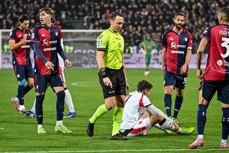 Football. Serie A. Cagliari Calcio - AC Milan. 02.01.2026