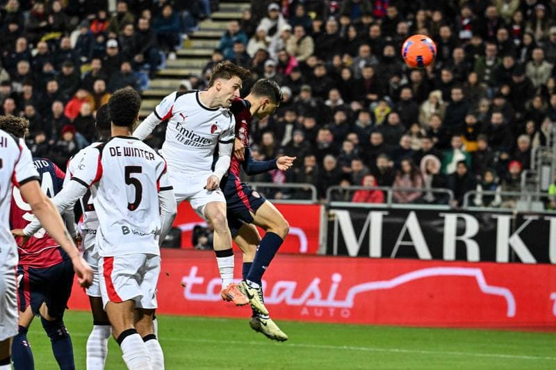 Football. Serie A. Cagliari Calcio - AC Milan. 02.01.2026