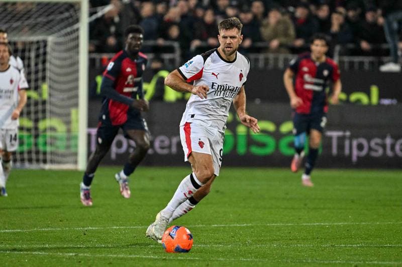Football. Serie A. Cagliari Calcio - AC Milan. 02.01.2026