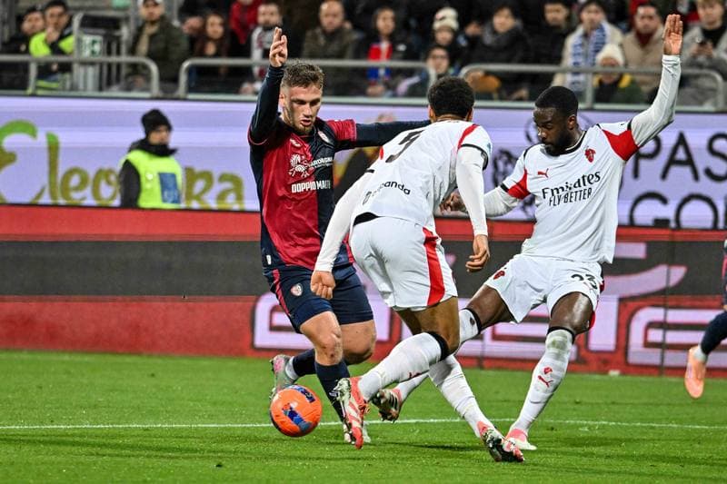 Football. Serie A. Cagliari Calcio - AC Milan. 02.01.2026