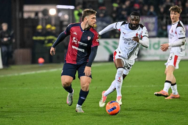 Football. Serie A. Cagliari Calcio - AC Milan. 02.01.2026