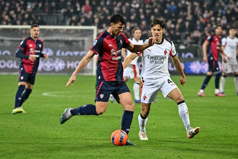 Football. Serie A. Cagliari Calcio - AC Milan. 02.01.2026