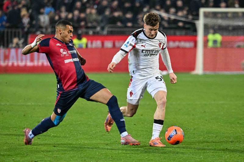Football. Serie A. Cagliari Calcio - AC Milan. 02.01.2026