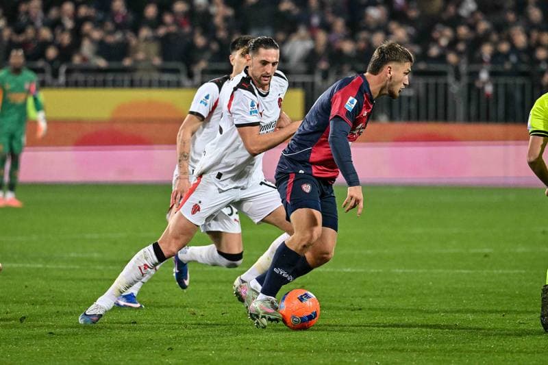 Football. Serie A. Cagliari Calcio - AC Milan. 02.01.2026