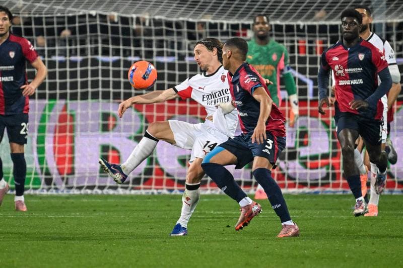 Football. Serie A. Cagliari Calcio - AC Milan. 02.01.2026