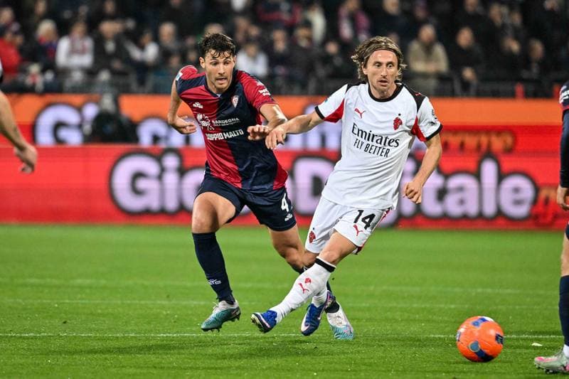 Football. Serie A. Cagliari Calcio - AC Milan. 02.01.2026