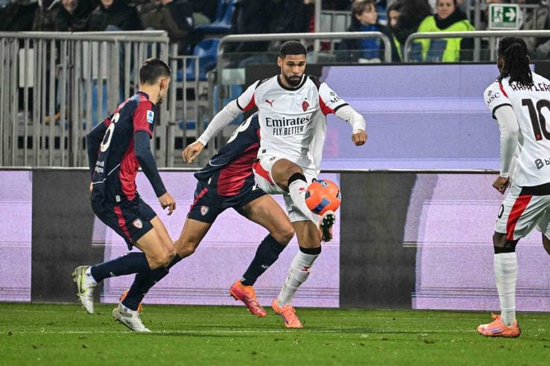 Football. Serie A. Cagliari Calcio - AC Milan. 02.01.2026