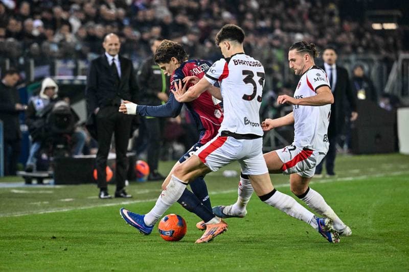 Football. Serie A. Cagliari Calcio - AC Milan. 02.01.2026