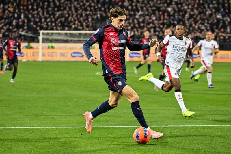 Football. Serie A. Cagliari Calcio - AC Milan. 02.01.2026