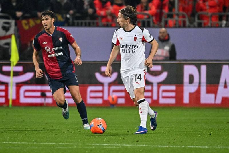 Football. Serie A. Cagliari Calcio - AC Milan. 02.01.2026