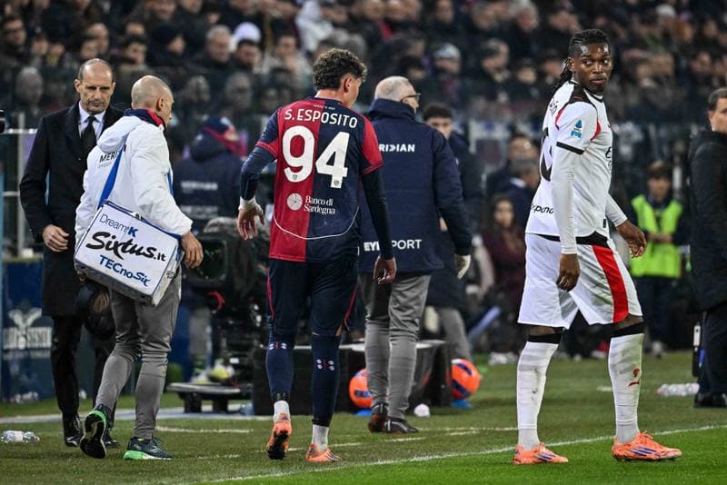 Football. Serie A. Cagliari Calcio - AC Milan. 02.01.2026