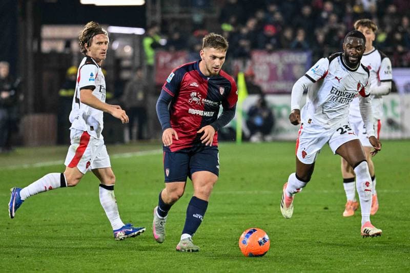Football. Serie A. Cagliari Calcio - AC Milan. 02.01.2026