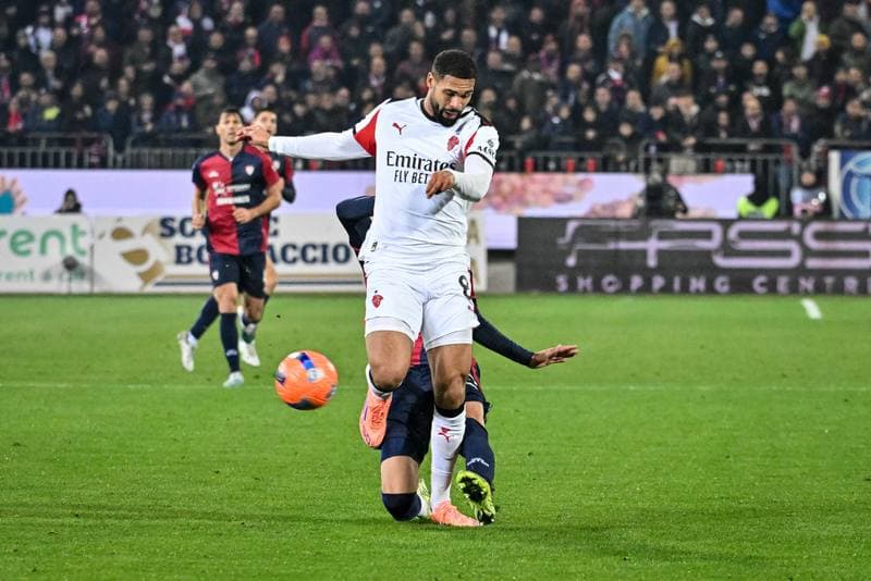 Football. Serie A. Cagliari Calcio - AC Milan. 02.01.2026