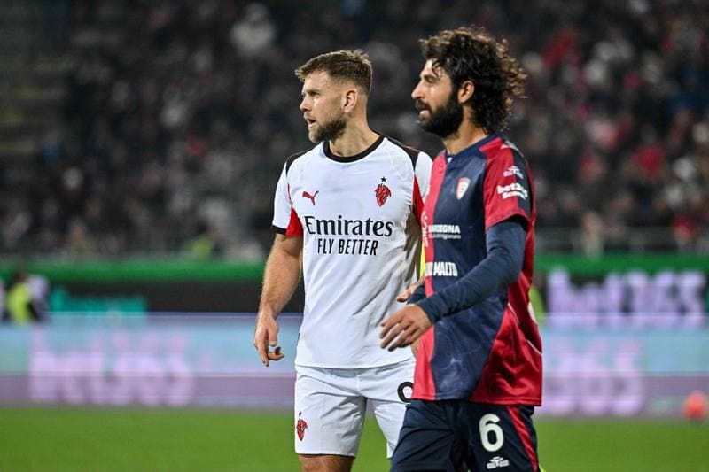 Football. Serie A. Cagliari Calcio - AC Milan. 02.01.2026
