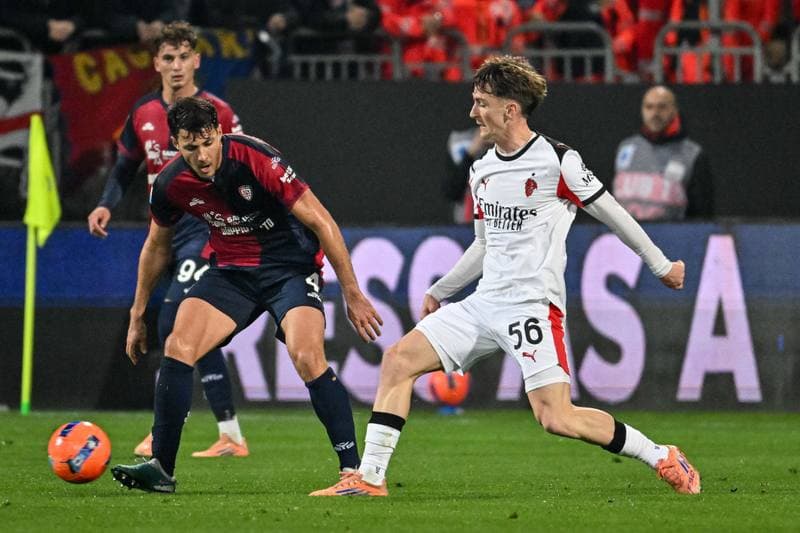 Football. Serie A. Cagliari Calcio - AC Milan. 02.01.2026
