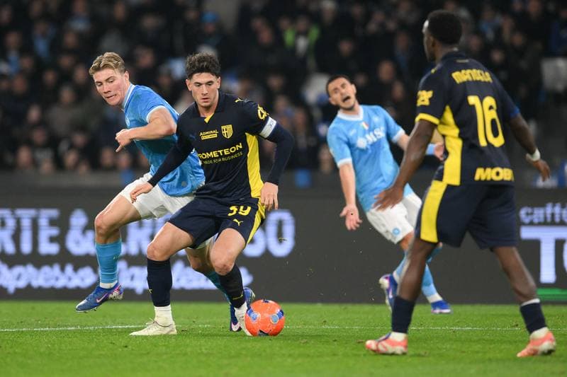 Football. Serie A. SSC Napoli - Parma Calcio. 14.01.2026